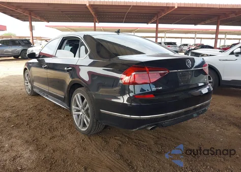 2017 Volkswagen Passat 1.8T R-Line from USA, damaged, VIN 1VWDT7A33HC004867
